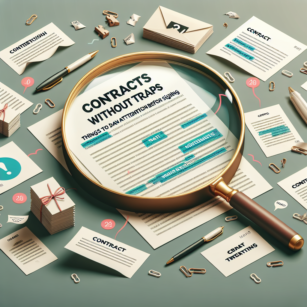 Umowy bez pułapek – na co zwracać uwagę przed podpisaniem